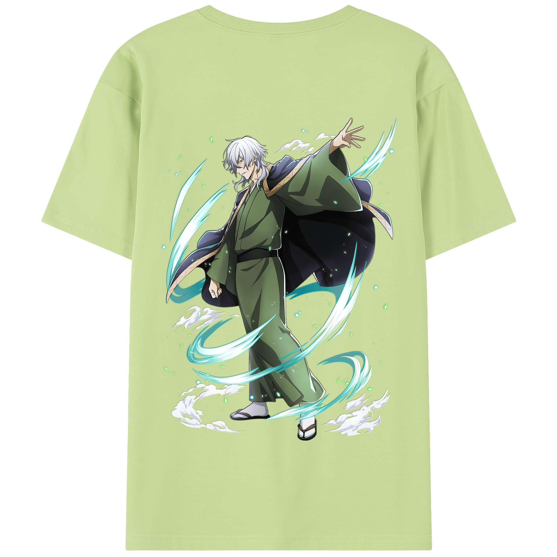 （画像用） 文豪ストレイドッグス Bungo Stray Dogs 綿100％半袖Tシャツ（背面プリント）
